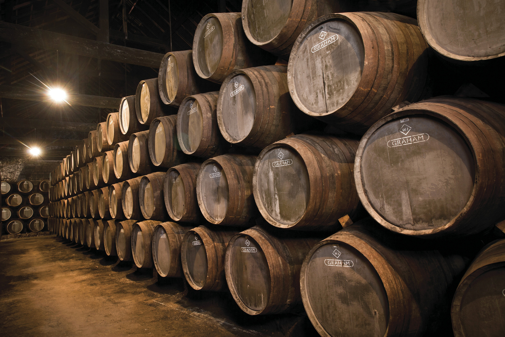 Graham's Port Lodge cellar